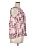 St. John's Bay Red Sleeveless Blouse Size XL - photo 4