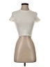 TNA Ivory Short Sleeve Turtleneck Size XXS - photo 1