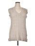 Pink Lily 100% Polyester Ivory Sweater Vest Size XL - photo 1