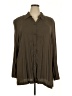 Donna Ricco 100% Rayon Brown Trenchcoat Size 22 - photo 1
