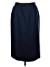 Pendleton 100% Wool Solid Blue Wool Skirt Size 12 - photo 1