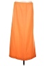 Assorted Brands 100% Polyester Solid Orange Casual Skirt Size 16 - photo 1