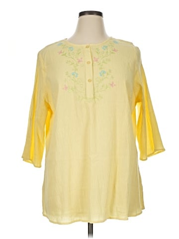 D&Co. 3/4 Sleeve Blouse (view 1)