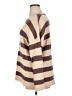 Pink Lily Stripes Brown Pullover Sweater Size XL - photo 5