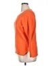 JCPenney Chevron-herringbone Orange Pullover Sweater Size 1X - photo 5