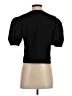French Connection Black Short Sleeve Top Size S - photo 2