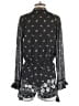 Saylor 100% Polyester Black Long Sleeve Blouse Size S - photo 2