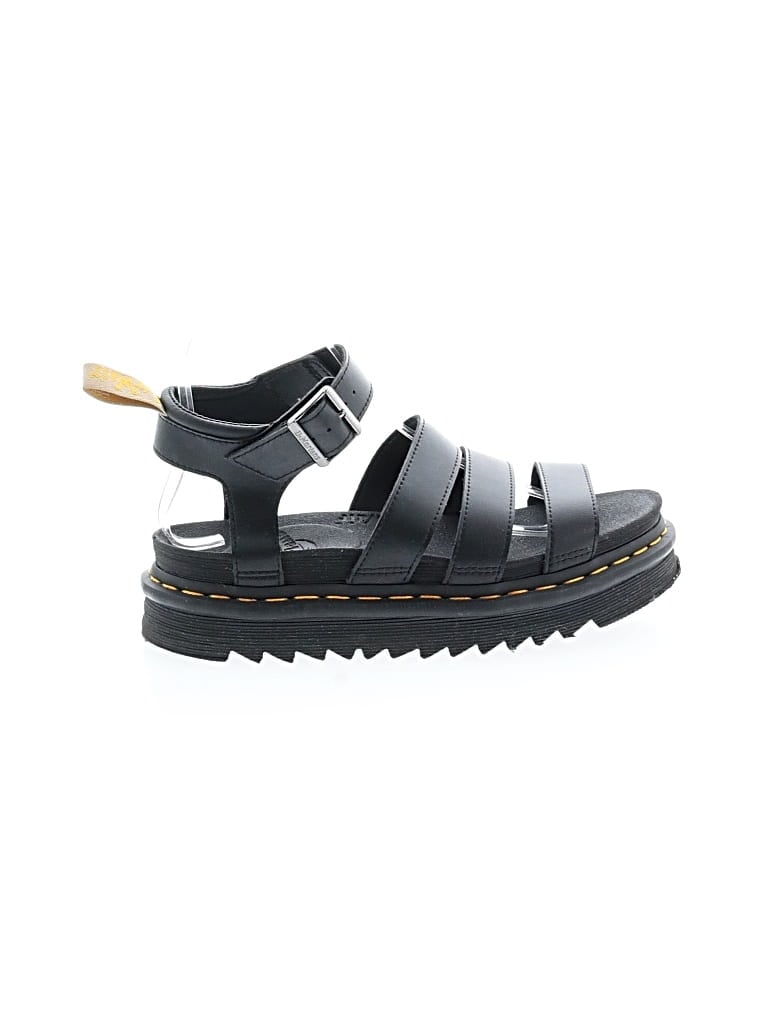 Pre-owned Dr. Martens Sandals In Black
