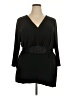 Beige by ECI Black Casual Dress Size 22 - photo 1