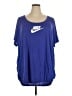 Nike Blue Short Sleeve T-Shirt Size 3X - photo 1