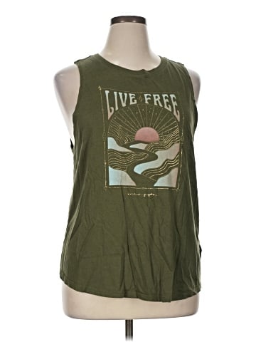 Spiritual Gangster Sleeveless Top (view 1)