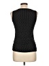 DressBarn 100% Polyester Black Sleeveless Top Size L - photo 2