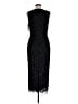 Mac Duggal 100% Polyester Tweed Black Cocktail Dress Size 10 - photo 2
