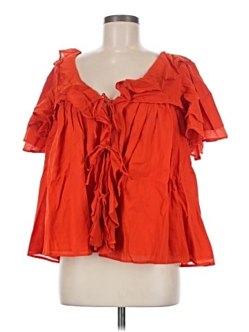 Show Me Your Mumu Short Sleeve Blouse (view 1)