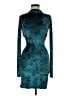 Caroline Constas Teal Cocktail Dress Size M - photo 1