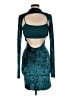 Caroline Constas Teal Cocktail Dress Size M - photo 2