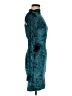 Caroline Constas Teal Cocktail Dress Size M - photo 4