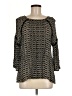Lil Black 3/4 Sleeve Blouse Size M - photo 1