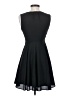 Express 100% Polyester Solid Black Cocktail Dress Size 0 - photo 2