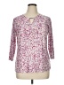 Emily Daniels Pink 3/4 Sleeve Blouse Size XL - photo 1