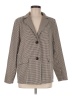 Shein Houndstooth Brown Blazer Size 6 - photo 1