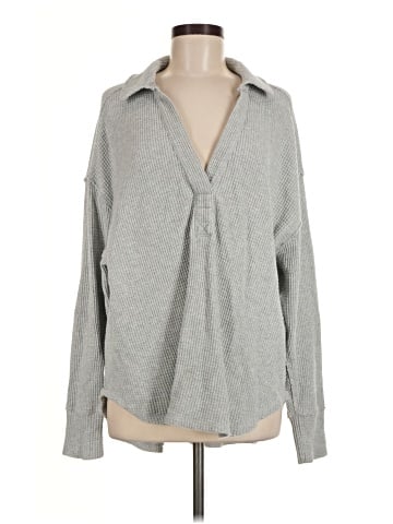 Aerie Long Sleeve Polo (view 1)