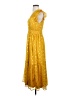 Lulus Polka Dots Yellow Casual Dress Size S - photo 5