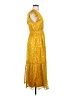 Lulus Polka Dots Yellow Casual Dress Size S - photo 4