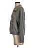 Pull&Bear Gray Long Sleeve Top Size S - photo 5