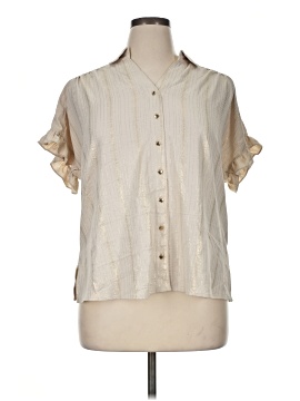 Adrienne Vittadini Short Sleeve Blouse