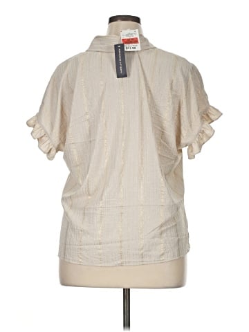 Adrienne Vittadini Short Sleeve Blouse (view 2)