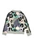 Adidas 100% Polyester Print Green Track Jacket Size 6 - photo 2