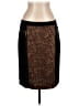 Roz & Ali Animal Print Brown Casual Skirt Size L - photo 1