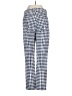 J.Crew 100% Polyester Checkered-gingham Blue Casual Pants Size 2 - photo 2