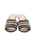 Ann Taylor Chevron-herringbone Black Wedges Size 6 1/2 - photo 2