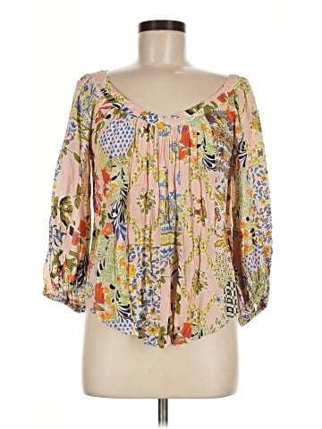 Maeve by Anthropologie 3/4 Sleeve Blouse (view 1)