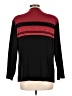 misook 100% Acrylic Color Block Black Long Sleeve Blouse Size Lg Petite - photo 2