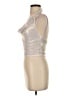Shein Silver Sleeveless Top Size 2 - photo 5