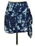 Zara Tie-dye Blue Casual Skirt Size XS - photo 1