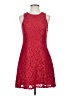 Speechless Solid Red Cocktail Dress Size S - photo 1