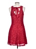 Speechless Solid Red Cocktail Dress Size S - photo 2