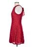 Speechless Solid Red Cocktail Dress Size S - photo 5