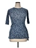 Area Code Blue 3/4 Sleeve Blouse Size 14 - photo 1