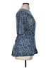 Area Code Blue 3/4 Sleeve Blouse Size 14 - photo 4