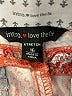 Intro Paisley Red Shorts Size 16 - photo 3