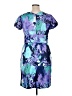 Rabbit Rabbit Rabbit Designs Print Blue Cocktail Dress Size 16 - photo 2