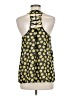 iris 100% Polyester Yellow Sleeveless Blouse Size M - photo 2