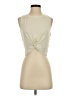 Blue Life Ivory Sleeveless Top Size S - photo 1