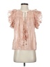 Ulla Johnson Pink Sleeveless Blouse Size 4 - photo 1