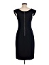 Vera Wang Solid Black Cocktail Dress Size 6 - photo 2